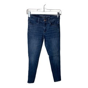 American Eagle Outfitters AEO Jegging Stretchy Skinny Jeans Size 0 Short